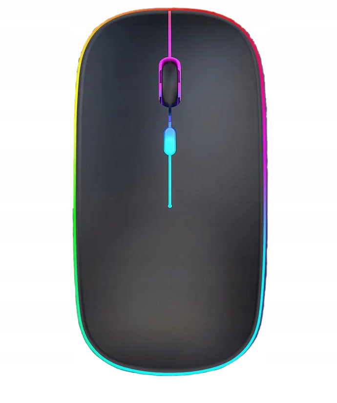 CICHA MYSZKA BEZPRZEWODOWA BT KOMPUTEROWA GAMINGOWA DO KOMPUTERA LAPTOPA TV Interfejs USB (Radio 2.4 GHz)